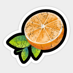 Orange Citrus Sticker